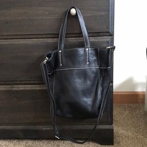 Roots Leather Purse
